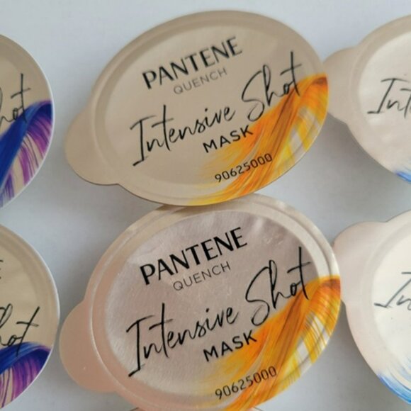 Pantene Quench Intensive Shot Hair Mask Treatment SEALED Lot of 9 Mixed Masks - Picture 4 of 7